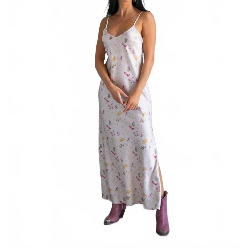 NEW CARE TUCKER lennon zipslip care western dress in ivory